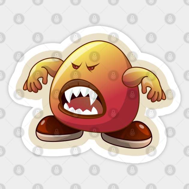 Little Monsters-Egnoog Sticker by Peter Awax